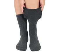 3-6 Paar Diabetikersocken Herren Socken ohne Gummibund Damen Diabetiker Socken ohne drückende Naht schwarz blau grau