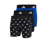 adidas Herren Boxer Brief (3 Pack) - Active Flex Cotton - Boxershorts | Bequeme Unterwäsche
