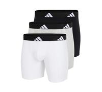 adidas Herren Boxer Brief (3 Pack) - Active Flex Cotton - Boxershorts | Bequeme Unterwäsche