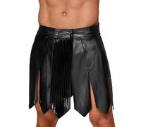 3 BRUJAS SKIRT GLADIATOR FOR HIM - BLACK, Schwarz, H053-00001