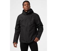 3-in-1-Funktionsjacke HELLY HANSEN "JUELL 3-IN-1 JACKET", Herren, Gr. L, schwarz, Obermaterial: 100% Polyester. Futter: 100% Polyester. Wattierung: 100% Polyester, Jacken, mit herausnehmbarer Isolatio