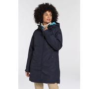 3-in-1-Funktionsparka ICEPEAK "PHILIPPSBU", Damen, Gr. 42, blau (marine, türkis), Obermaterial: 100% Polyester. Futter: 100% Polyester. Innenjacke: 100% Polyester. Wattierung: 100% Polyester, ca. Mitt