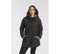 3-in-1-Funktionsparka POLARINO, Damen, Gr. 42, schwarz, Obermaterial: 100% Polyester. Futter: 100% Polyester. Innenjacke: 100% Polyester, unifarben, mit verstellbarem Klettverschluss, Jacken Parka, at