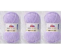 3 Knäuel Himalaya Delphin Baby Garn 395 Yards 3x100g Super Bulky Baby Blanket Garn (80305)