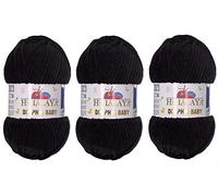 3 Knäuel Himalaya Delphin Baby Garn 395 Yards 3x100g Super Bulky Baby Blanket Garn (80311)