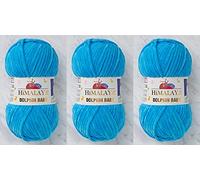 3 Knäuel Himalaya Delphin Baby Garn 395 Yards 3x100g Super Bulky Baby Blanket Garn (80326)