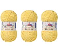 3 Knäuel Himalaya Dolphin Baby Garn 390 Yards 3x100g Super Bulky Baby Decke Garn (80313)