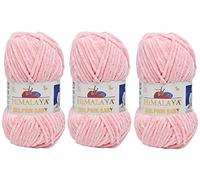 3 Knäuel Himalaya Dolphin Baby Garn 390 Yards 3x100g Super Bulky Baby Decke Garn (80319)