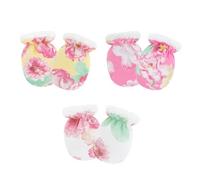 3 Paar Babyhandschuhe aus Baumwolle, weich, atmungsaktiv, Kratzschutz für empfindliche Haut, 0-2 Jahre, Jungen, Mädchen, Winter, Baby-Fäustlinge, bequeme Handbekleidung, atmungsaktive Babyhandschuhe