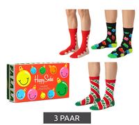 Happy Socks Sokken Time for Holiday 3er-Pack Geschenkbox Multicolour EU 41 - 46