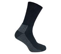 3 Paar Herren Loose Top Komfort gepolstert Baumwolle Diabetiker Arbeit Socken EU 37 - 42