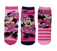 3 Paar rutschfeste Minnie-Socken 27-30