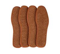 3 Paare Alpaka Plüsch Warm Einlegesohle Männer und Frauen Thermal Schuhe Einlegesohlen-Schnee-Aufladungen Einlegesohlen