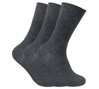 3 Pack Herren nicht elastische thermische Diabetiker Socken für schlechte Durchblutung EU 39 - 45