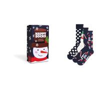 3-Pack Holiday Navy Socks Gift Set HAPPY SOCKS (DE/NL/SE/PL, Numerisch, 36, 40, Regular, Regular, MEHRFARBIG)