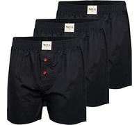 3 Phil & Co Webboxer Basis Herren American Boxer Boxershorts kariert oder Druck S - 4XL, Grösse:M, Präzise Farbe:Design 9