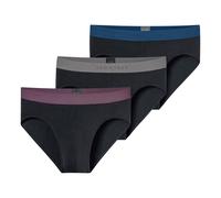 Rioslip SCHIESSER "95/5 Multipacks", Herren, Gr. 7, sortiert 11, Single Jersey, Obermaterial: 95% Baumwolle, 5% Elasthan, eng, Unterhosen, mit sportlichem Logo-Webgummibund (19244253-7) sortiert 11