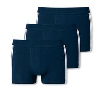 3 Schiesser Shorts - Herren - Gr. S/4 - dunkelblau