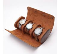 3 Slots Watch Boxes Storage Box Chic Portable Travel Roll Detachable Display Case Wristwatch Pouch Holder for Watches Accessory