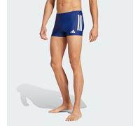 3-Streifen 2-Inch Boxer-Badehose Dark Blue / White S/M