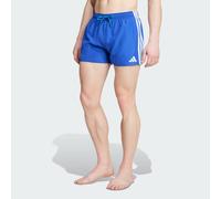 3-Streifen 3-Inch Badeshorts Semi Lucid Blue / White 2XL
