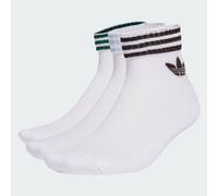 adidas Originals Socken mit Label-Print im 3er-Pack in Weiss, Größe 39/42