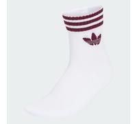 3-Streifen Ankle Socken, 3 Paar White / Wonder Mauve / White 43-45