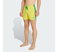 3-Streifen Badeshorts, 13 cm Bright Yellow / Bold Green 2XL