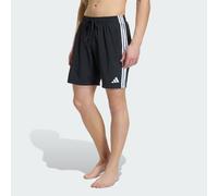 Adidas 3 Stripes Swim Shorts 8 Inch Herren Badehose, schwarz M