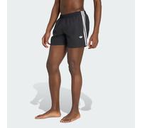 Shorts ADIDAS ORIGINALS "3-STREIFEN", Herren, Gr. XL, Länge 5, schwarz, innenbeinlänge ca. 13 cm, Obermaterial: 100% Polyester, Hosen Shorts (86127766-XL) schwarz, innenbeinlänge ca. 13 cm