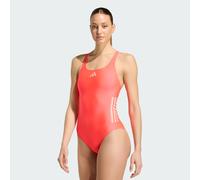 adidas Damen 3 Stripes C-Back Swimsuit Swimwear, Solar Turbo/Frozen Turbo, 44