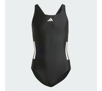adidas Mädchen Badeanzug 3S BLD SWIMSUIT JN6577 128 Black/White