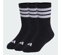 3-Streifen Kids Socken, knöchellang, mit Polsterung, 3er-Pack Black / White / White 28-30