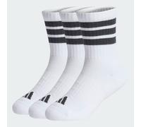 adidas - Kid's 3-Stripes Concept Crew 3-Pack - Multifunktionssocken, Gr. 34-36, weiß/grau (White/Black/Black)