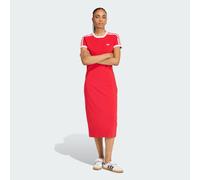 3-STREIFEN KLEID, SCHMAL Better Scarlet / White XS