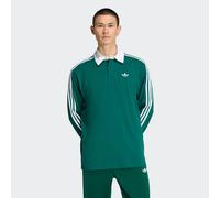 3-STREIFEN RUGBY LONGSLEEVE POLO Collegiate Green S