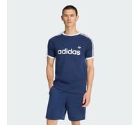 3-STREIFEN SLIM RINGER T-SHIRT Night Indigo S