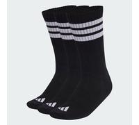 3er Pack adidas 3-Streifen Cushioned Sportswear Crew Socken KC9641 - black/white/white 49-51