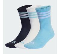 Adidas 3-Stripes Cushioned Sportswear Crew Socks 3er-Pack Socken, blau L