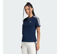 3-Streifen T-Shirt, Spitze Collegiate Navy M