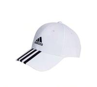 3-Stripes Cotton Twill Women's Baseball Cap White/Black