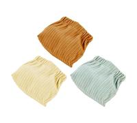 3 Stück Elastische Cord-Aufbewahrungstasche, Tragbare Cord-Aufbewahrungstasche, Kosmetik-Aufbewahrungstasche, Geeignet Für Kosmetika Und Accessoires (Mandel, Braun, Cyanblau) (13 X 12 X 5 Cm)