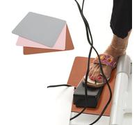 3 Stück Nähmaschinen-Fußpedalmatte, Gummi-Nähpad, leicht zu reinigen, für Hartholz, Fliesen, Teppich, Haushalt