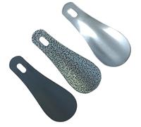 3 Stück Schuhlöffel Klein,Portable Schuhanzieher Klein,Schuhlöffel Mini Kurz,Schuhanzieher Metall Kleine,Stretcher,Praktische Schuhhelfer,für Reise,Zuhause,Camping,Unterwegs,Frauen Männer Senioren