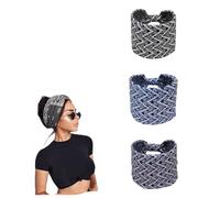 3 Stück Sports Damen Stirnband rutschfest Stretchy Laufen breit stirnband wandern hair accessories women hair band boho Yoga haarband
