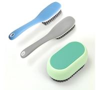 3 Stück Stiefelreinigungsbürste, Schuhbürsten, Wäschebürste , Reinigungsbürste, Stiefelbürste reinigen für Schuhe, Kleidung, Stoffe usw. Nordische, einfache, multifunktionale Reinigungsbürste