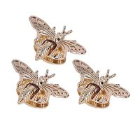 3 Stück Taschenverschluss Drehverschluss Taschen Turn Lock Taschenschnalle Taschenzubehör Steckschloss für Handtaschen, Geldbeutel, Damen Taschen