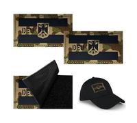 3 Stücke DEU Deutschland Patches Klett Militär Bundeswehr Patch Klett Patches Klett Für Rucksack Hut Jacke Baseballkappe Uniform Kleidung Taktische Weste Hundegeschirr