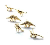 3 Teile/Satz Frauen Dinosaurier Ohrstecker Set Cartoon Tier Kleine Ohrringe Nette Chic Robust und Kostengünstig Handy and Professional
