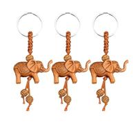 3-Teilige Elefanten-Schlüsselanhänger, Kreative Schlüsselanhänger, Geschenk-Schlüsselanhänger, Interessante Schlüsselanhänger, Dekorative Schlüsselanhänger